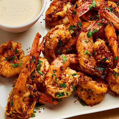 "Salt and Pepper Prawns (Rasoi) - Click here to View more details about this Product